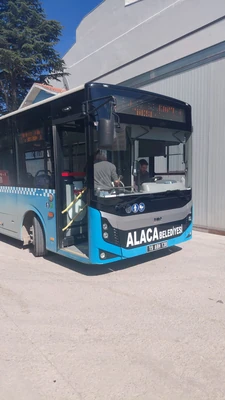 Alaca Belediyesi araç içi kurulum
