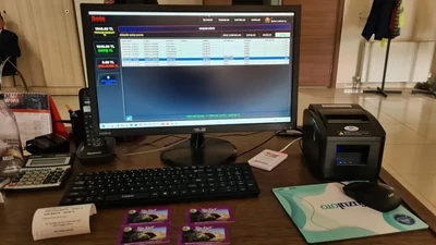 Gerede Belediyesi araç içi validatör montajı 2