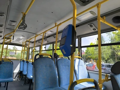 Varto Belediyesi araç içi akbil validatörü
